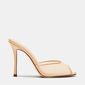 Steve Madden Priya Mesh Blush Heels | Sz 8.5 | NEW
